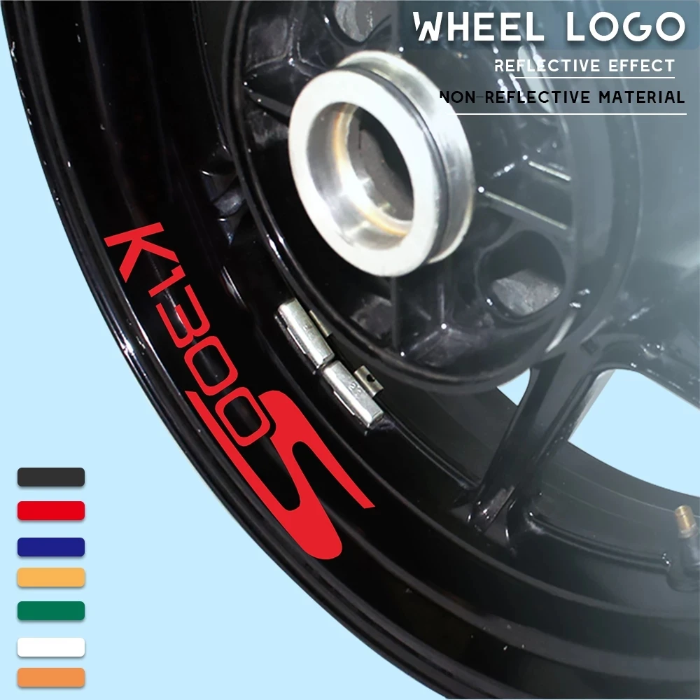 

Motorcycle Wheel Sticker Rim Stripe Reflective Tape Motorbike Decal Styling Stick For BMW K1300S