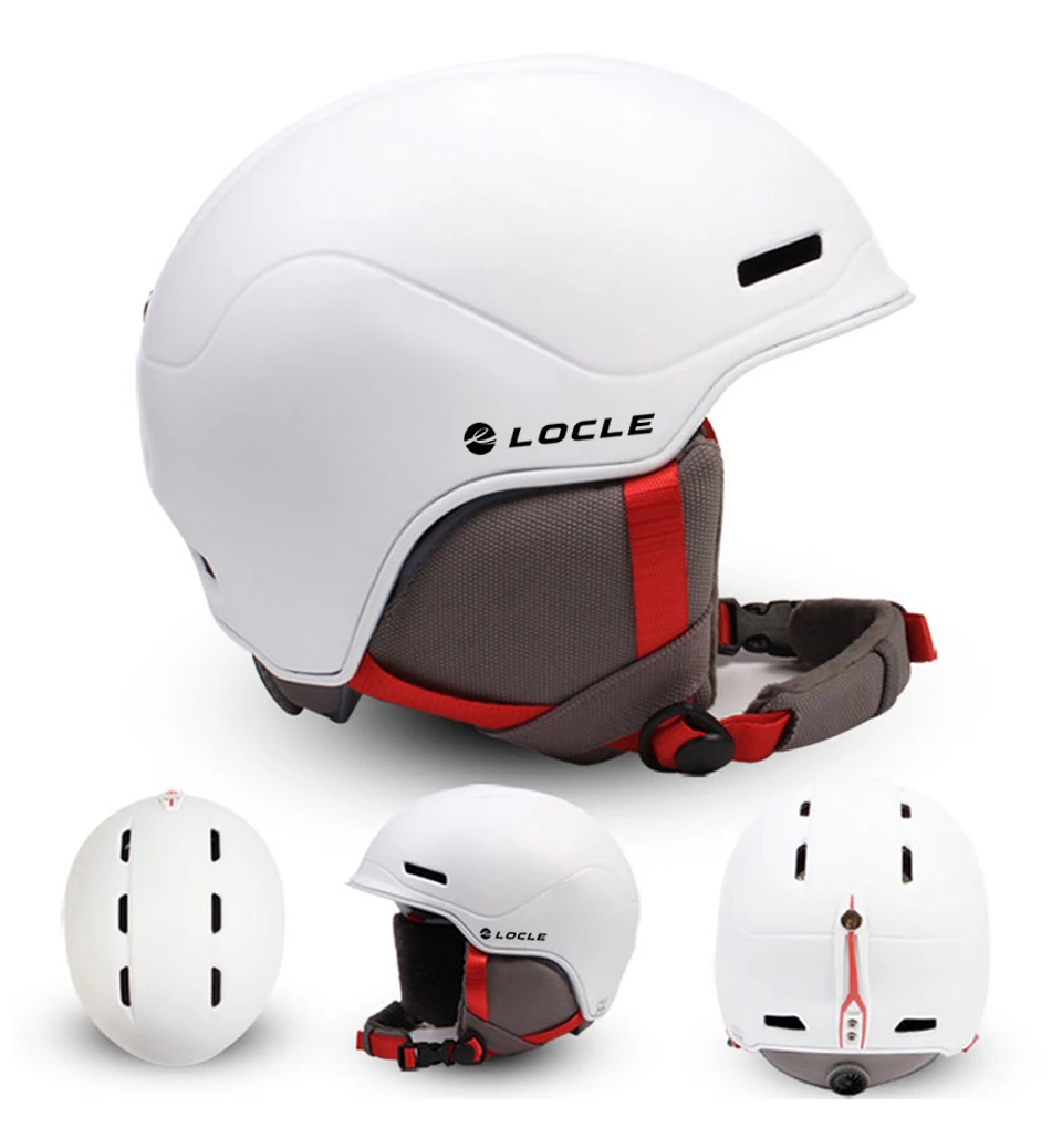 Профессиональный лыжный шлем LOCLE PC+ EPS CE сертификация безопасности лыжный шлем снег, катание на коньках шлем для сноубордистов скейтбордистов