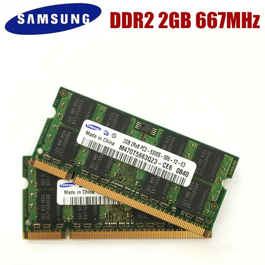 Оперативная память SAMSUNG для ноутбука 1 ГБ 2 4 8 PC2 PC3 PC3L DDR2 DDR3 667 МГц 800 1333 1600 МГц|ddr2 1gb|pc2