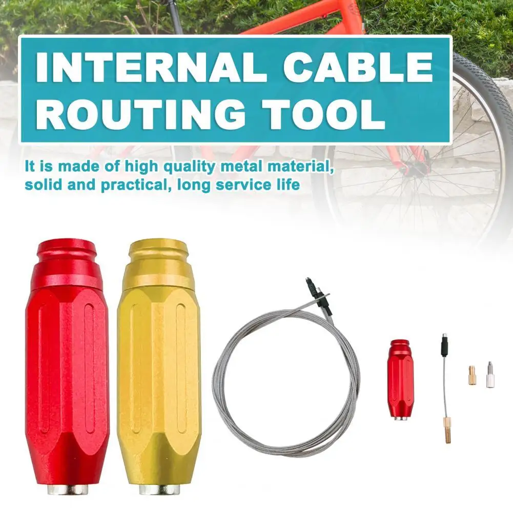 

1Set Bicycle Internal Cable Routing Tool Aluminium Alloy Bike Wire Shifter for Riding