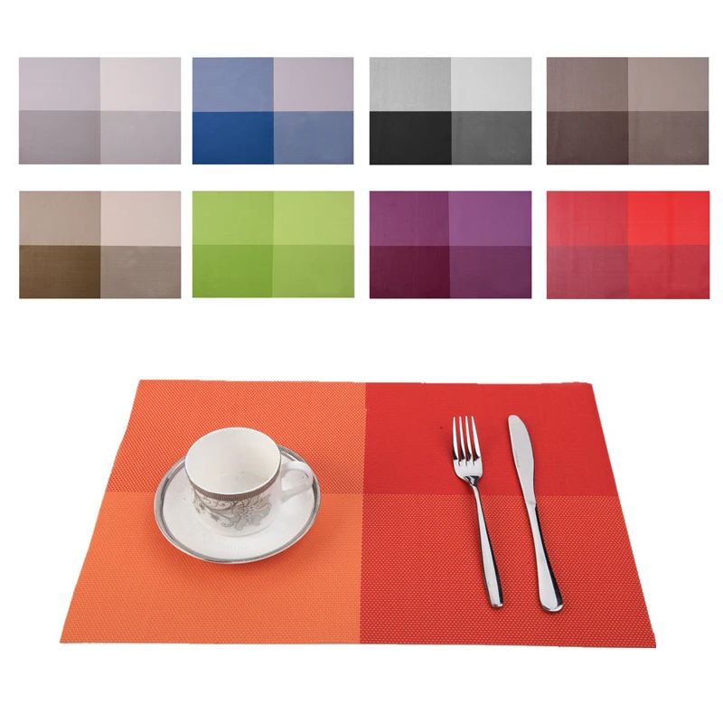 1 шт. Настольный коврик 4 набора ковриков Ретро ПВХ изолированные решетки коврики