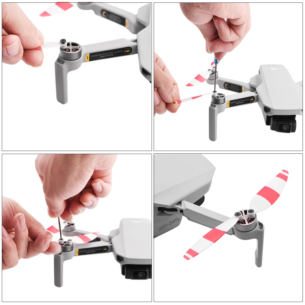Цветной Пропеллер для дрона DJI MAVIC MINI 4726F воздушная камера с запасным крылом