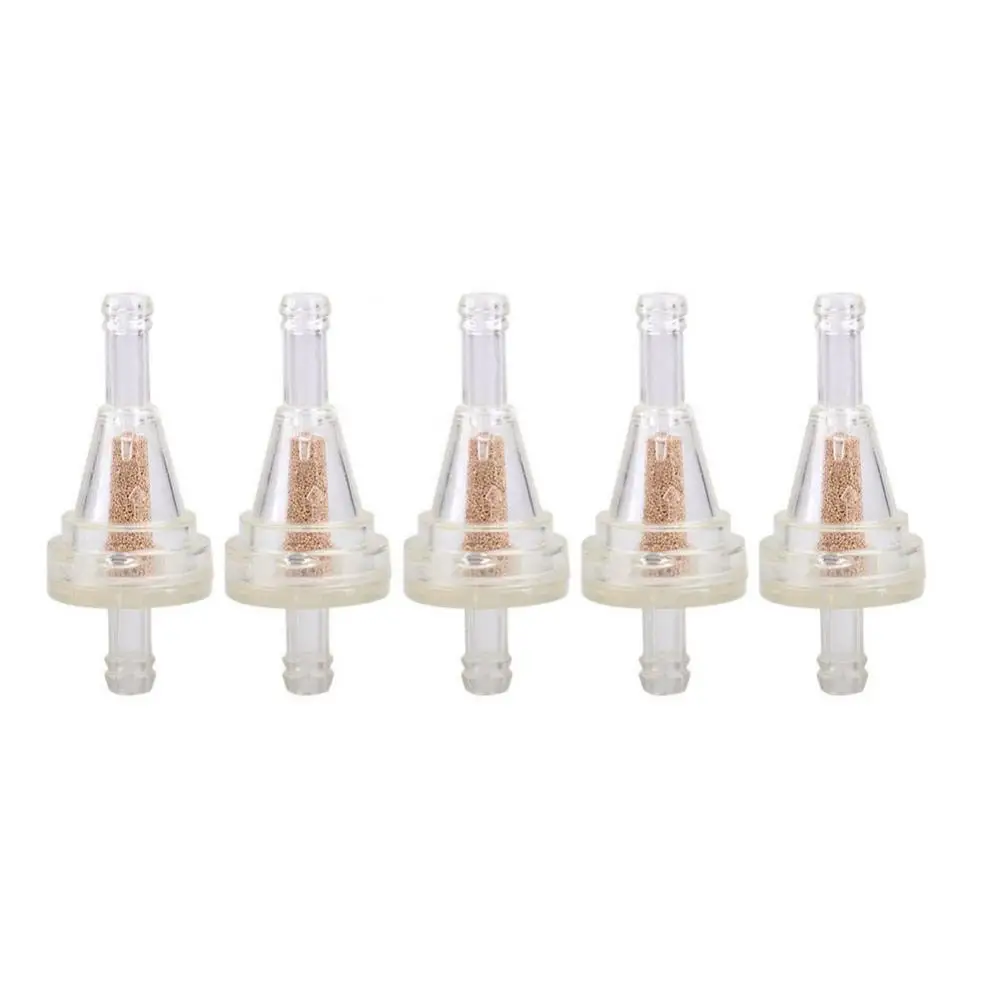 

80% Hot Sell 10Pcs Universal Clear Gas In Line Fuel Filter Snowmobile Dirt Bike ATV Accessory