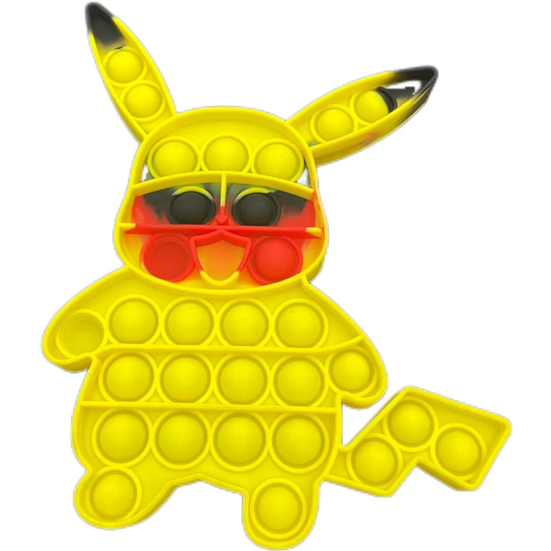 

Anime Pokemon Pikachu Pokeball Push Pop Fidget Toys Adult Squishy Stress Reliever Autism Needs Squeeze Toys Gifts Kids Toys