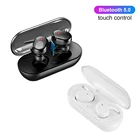 Беспроводные Bluetooth-наушники, водонепроницаемые чувствительные наушники, внешняя версия с микрофоном и зарядным чехлом