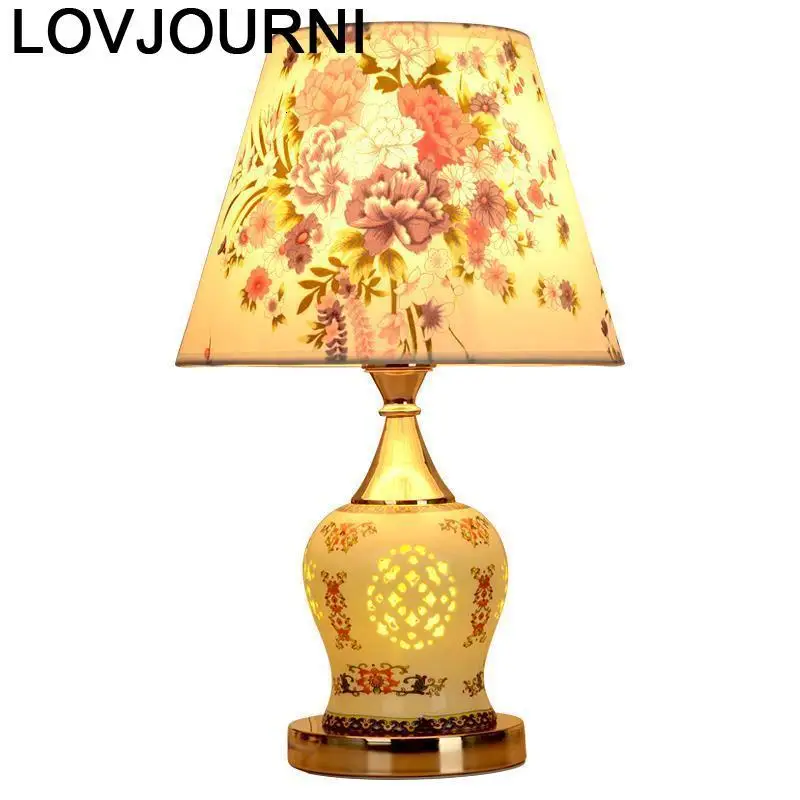 Абажур хрустальный стол Decoracao Casa Lampe Chevet Chambre Tete Lit Deco дом Lampara De Mesa Para El Dormitorio