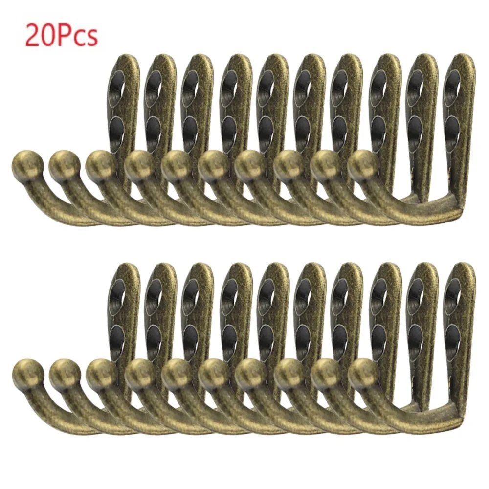 10/20 шт. винтажные крючки для ключей настенная вешалка домашняя метлы винтажная