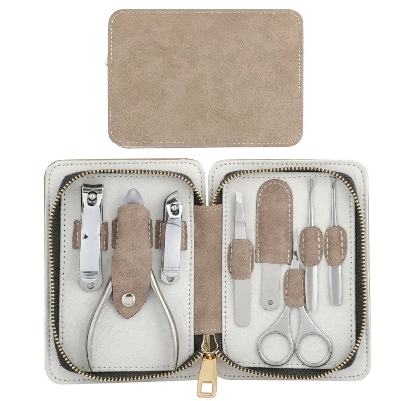 

8 шт., набор инструментов для маникюра, из нержавеющей стали