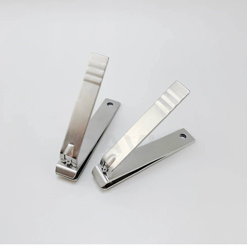 6 шт./лот прямой рот нержавеющей Стальные нержавеющие ногтевые клипперы маникюра