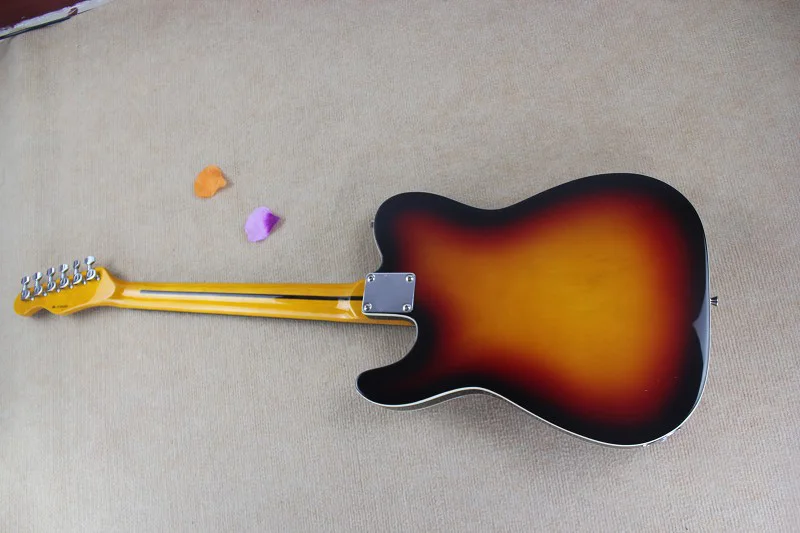 Гитара заводская высшее качество новейшая электрогитара sunburst TL С tele bigsby tremolo 6 15 |