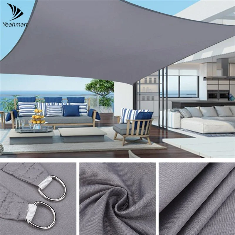 

Waterproof Sun Shelter 3x2M 3x4M Rec Awning Sun Shng Net For Outdoor Beach Garden Camping Pool Canopy Sun Shade Sail