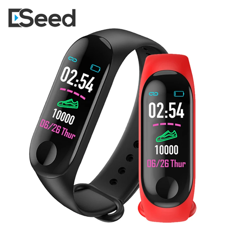 Смарт браслет ESEED M3 с пульсометром фитнес трекер смарт PK xiao mi Band 4 honor band 5 fitbits