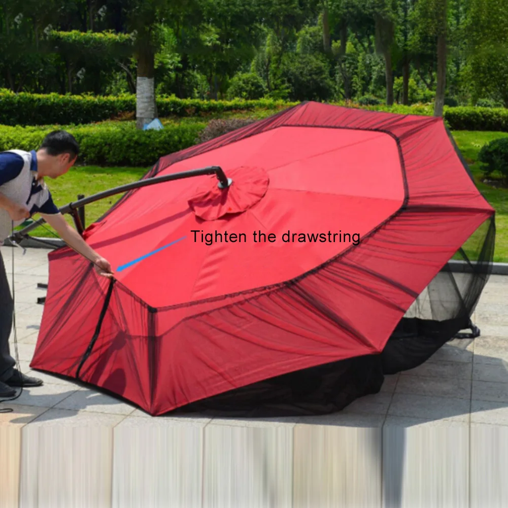 Москитная сетка для насекомых Зонтик Для Наружного освещения газона сада лампа