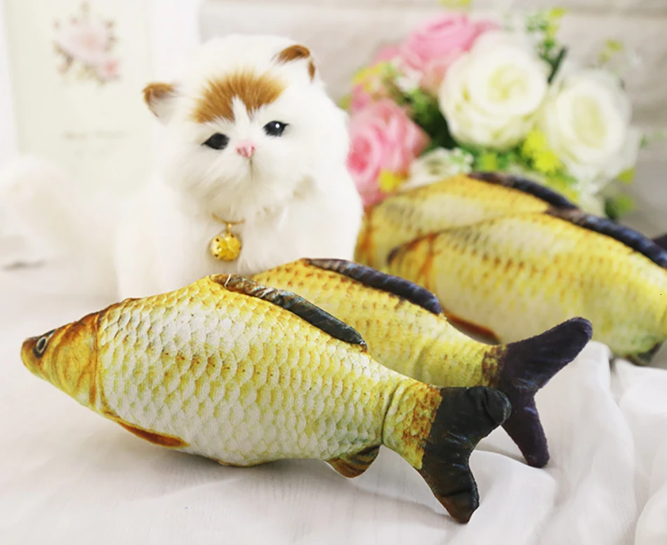 Моделирование рыбы игрушки для собаки и кошки 3D картина ПЭТ пищащая Жевательная