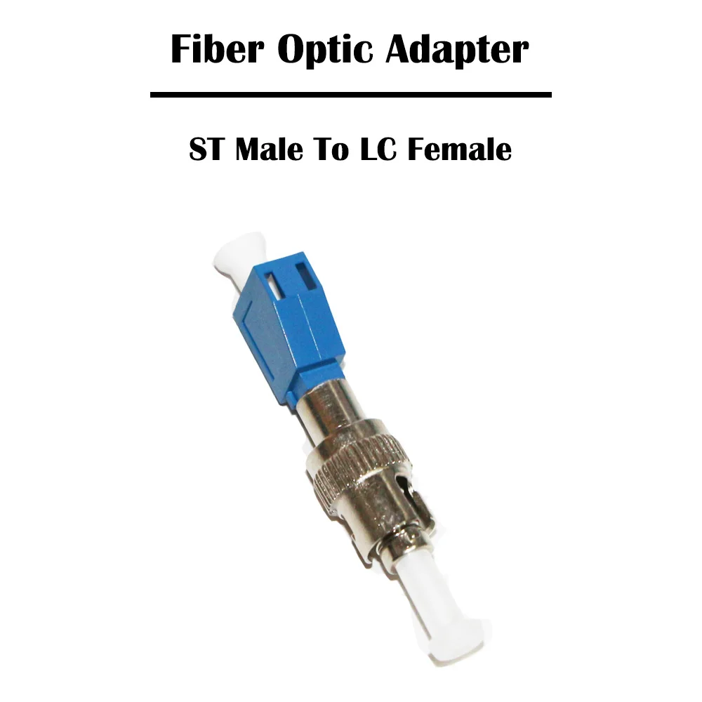 10 шт./лот ST Male to SC Female LC FC Adapter 9/125 FTTH Simplex | Мобильные телефоны и аксессуары