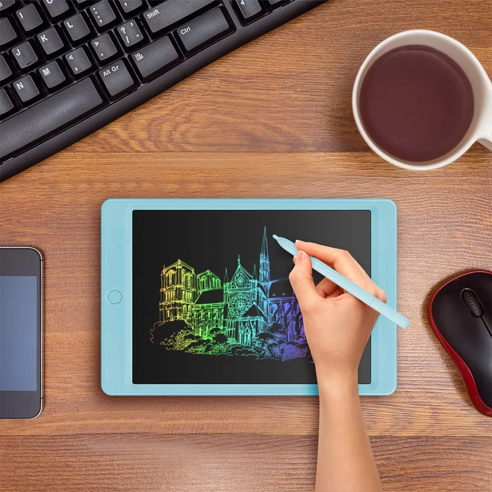 ЖК-дисплей доска для записей детская письменная электронный Doodle Pad 10 дюймовый