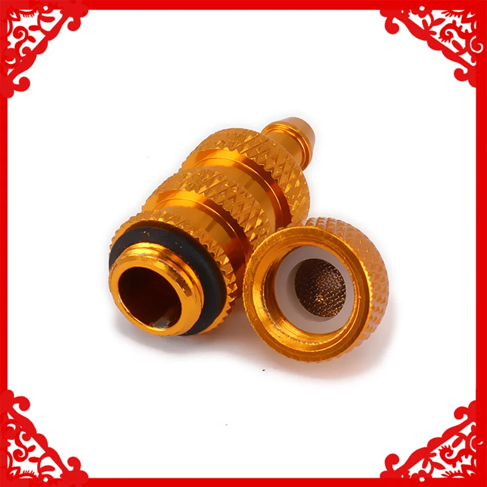 RCAWD топливный фильтр из сплава для 1/10 Nitro RC Car самолет алюминиевые Hop up детали HPI HSP