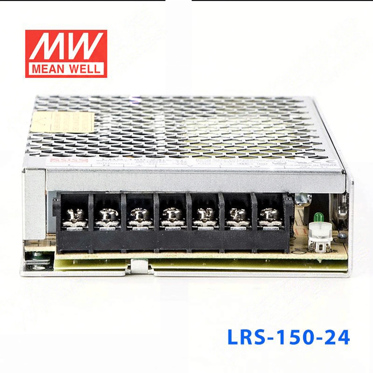 (Корабль из России) означает хорошо LRS 150 24 24V 6.5A meanwell 156W одиночный выход импульсный