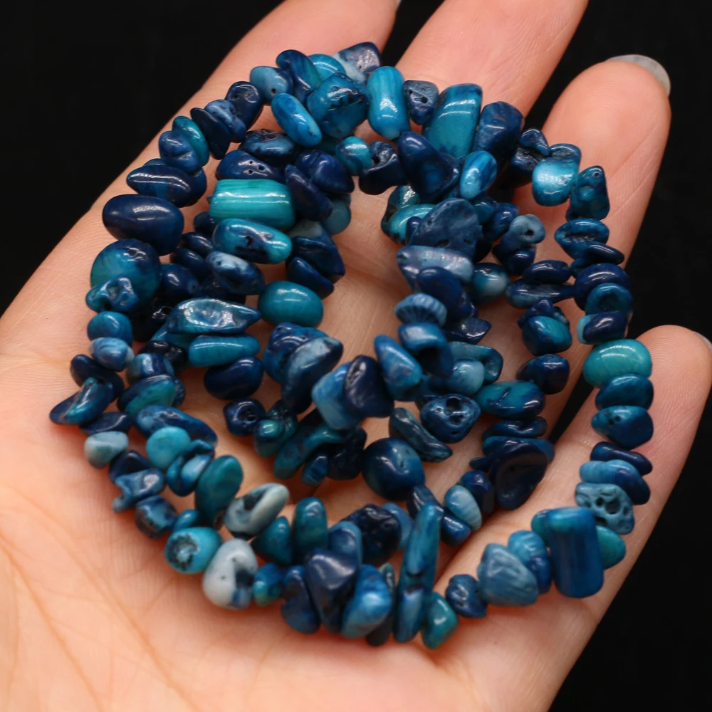

Natural Shell Chip Beads Stone 5-8mm High Quality For DIY Necklace Earrings Accessories Gift Length 40cm