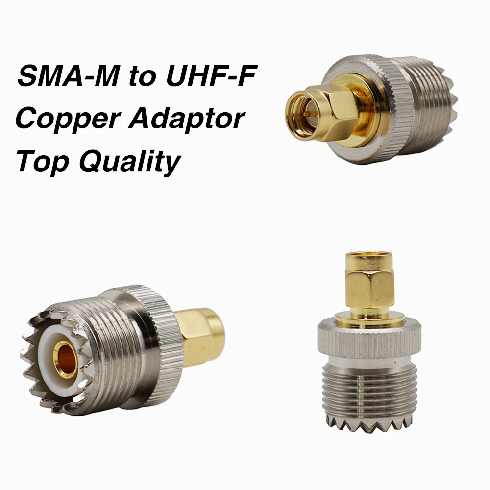 Подлинный медный коаксиальный адаптер RF коннектор PL259 конвертер коаксиальные