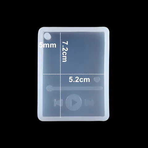 Формы для эпоксидной смолы AGCFABS Силиконовые формы для брелоков