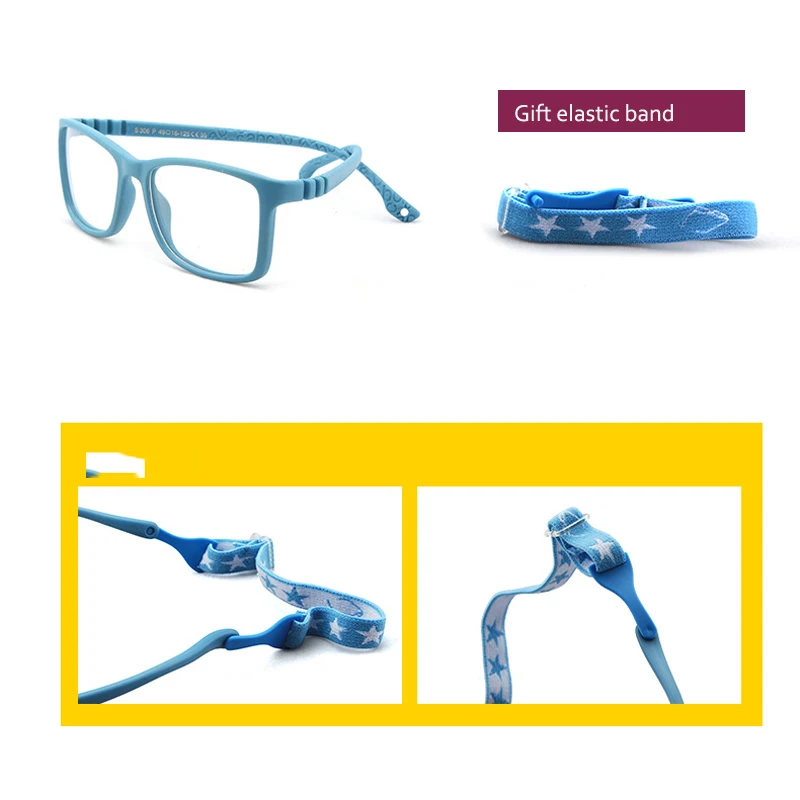 Детские очки с защитой от синего света детская оптическая оправа для мальчиков и