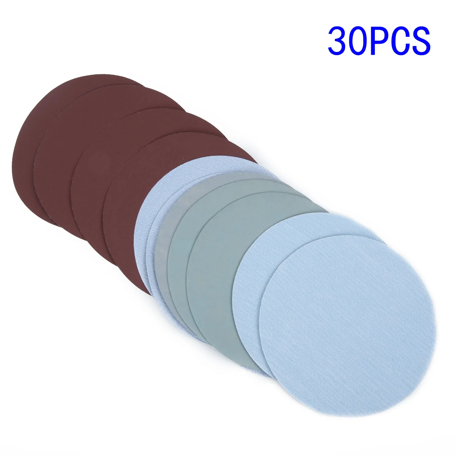 

5 Inch 125mm 30PCS Sanding Discs Pad Kit For Drill Grinder Rotary Tools