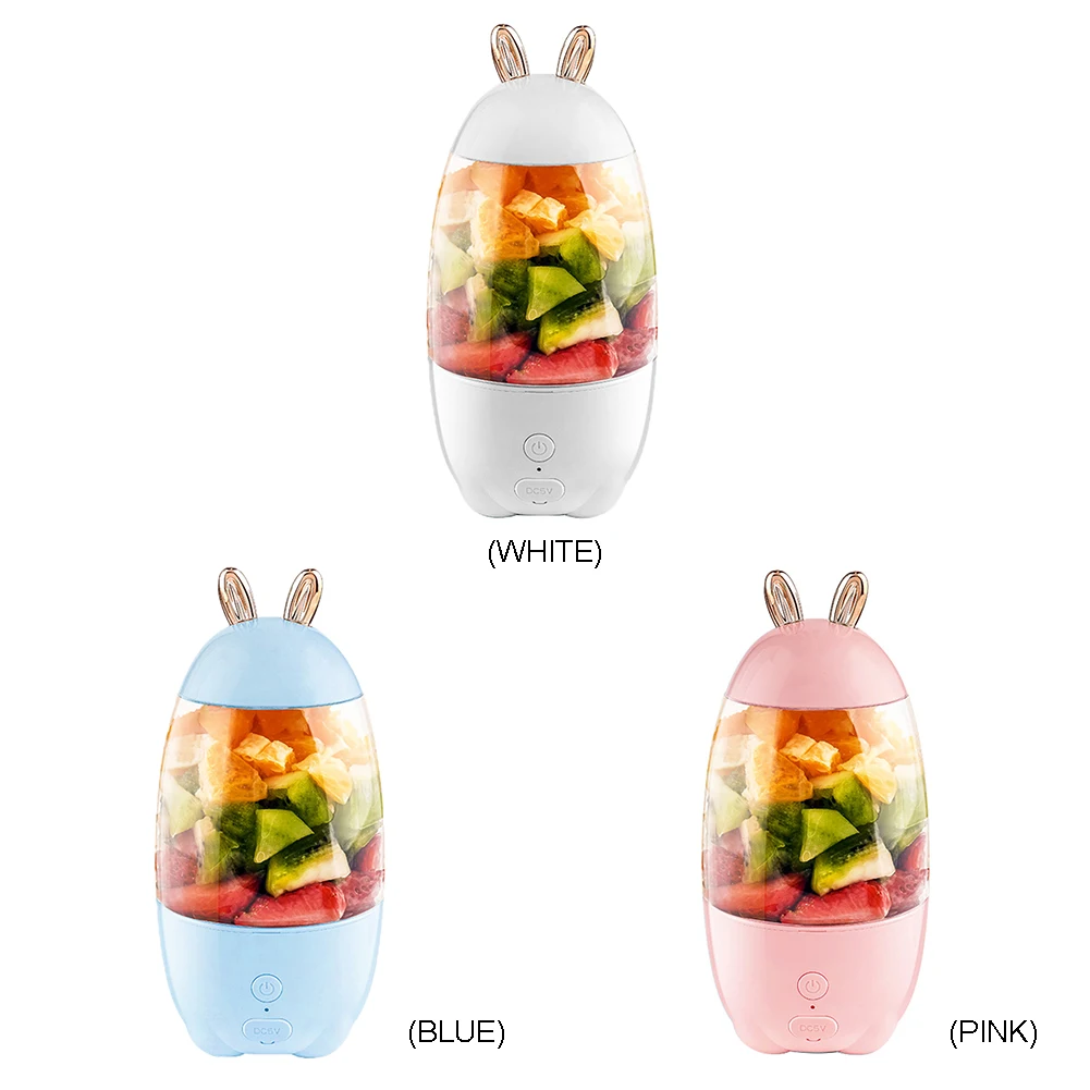 

330mL Portable Electric Fruit Juicer Smoothie Maker Stirring Blender Machine USB Rechargeable Mixer Mini Juice Cup