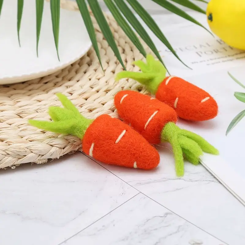

Photography Photography Props Felt Carrot Vegetable DIY Handmade Crafts Decoration Christmas Baby Photo Background Accessories