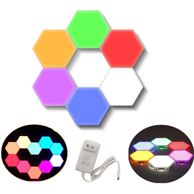 Настенный сенсорный выключатель для ЕС и США креативный сотовый чувствительный