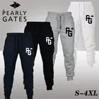 Новинка, модные штаны с принтом PG, повседневные свободные джоггеры, спортивные брюки (4 цветов)