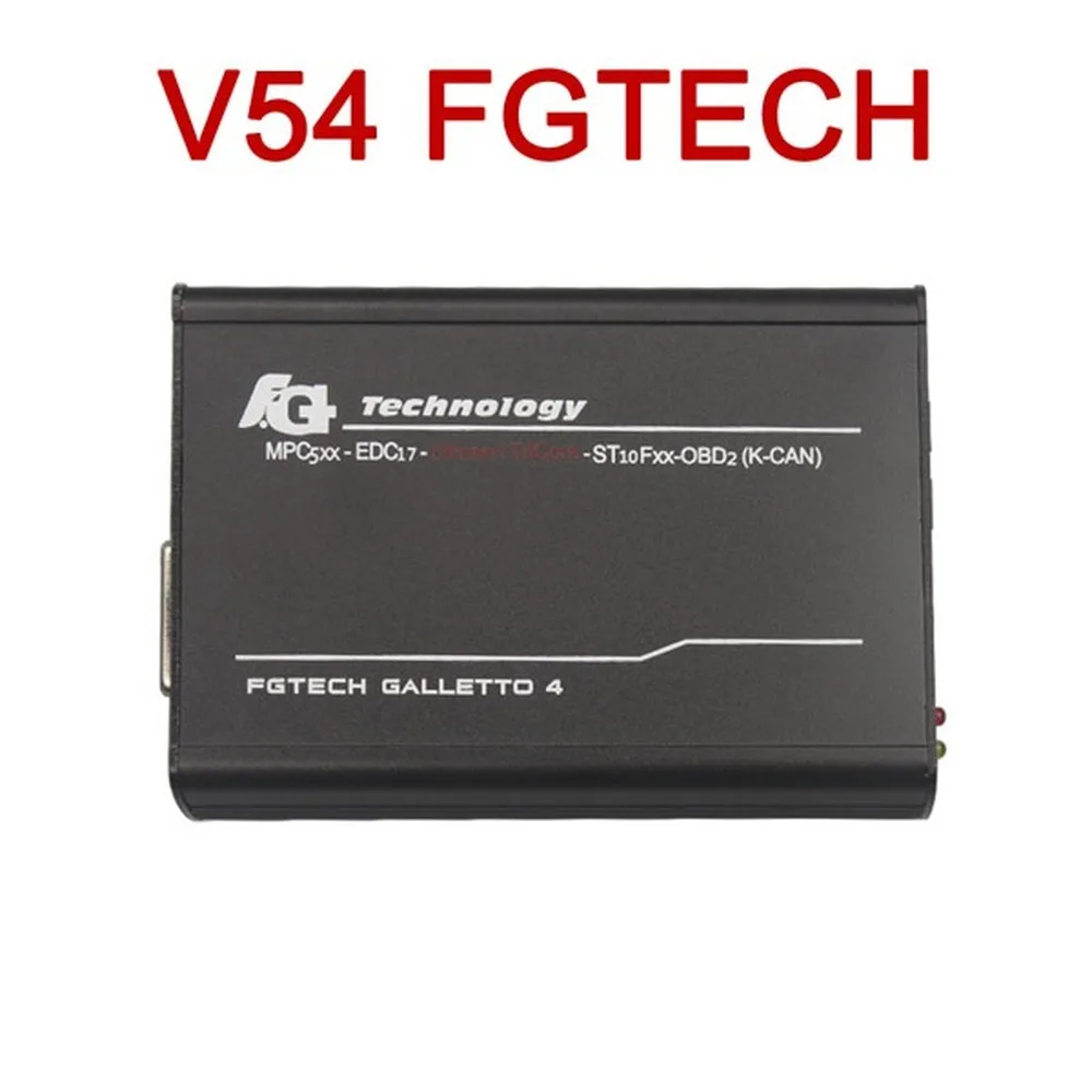 Инструмент для тюнинга чипов FGTech V54 ECU Galletto 4 Master автомобилей/грузовиков мотоциклов морских судов BDM MPCxx режим
