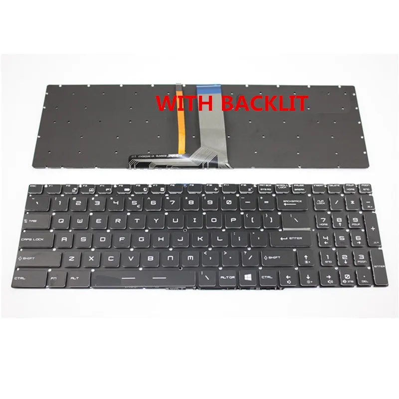 Новая Оригинальная запасная Клавиатура для ноутбука MSI MS-16H4 16J9 1791 1792 1793 1785 T500 S5 |
