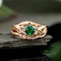 romantic irregular rings for women fashion cubic zircon stone female wedding engagement party jewelry 2021 hot