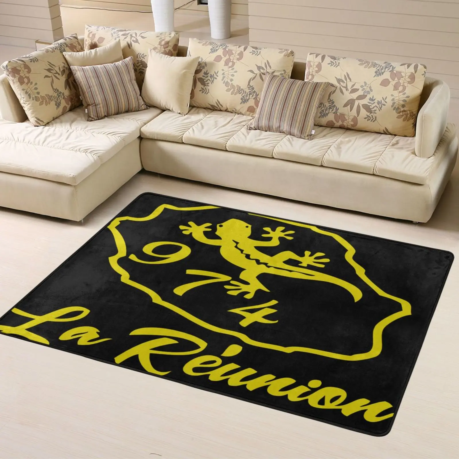 

Взрослый Иле де-ла реюн 974, 9 цветов, Золотой Выбор, коврик для ванной, коврик, ковер, домашний коврик, мандала, гостиная, милый Декор для комнат...