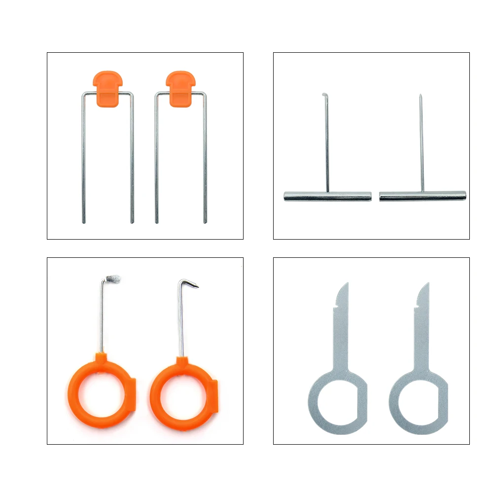 

4Pcs 12pcs Car Clips Auto Accessories Radio Panel Door Clip Trim Dash Panel Removal Trim Tools for Removal Installer