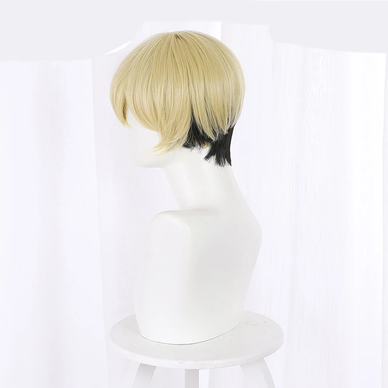 

Tokyo Revengers Chifuyu Matsuno Short Wig Cosplay Costume Heat Resistant Synthetic Hair Peluca Anime Wigs