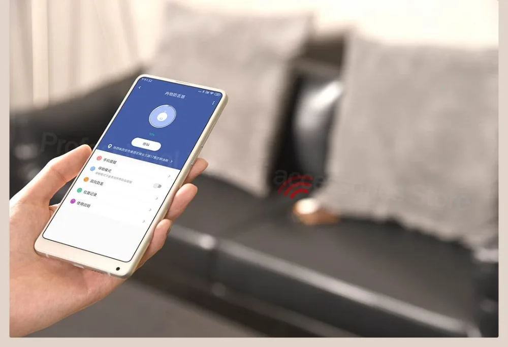 Xiaomi Ranres интеллектуальное устройство с защитой от потери Молодежная версия двусторонний взаимный поиск 15 м дистанционный умный анти-потерянный Определитель местоположения