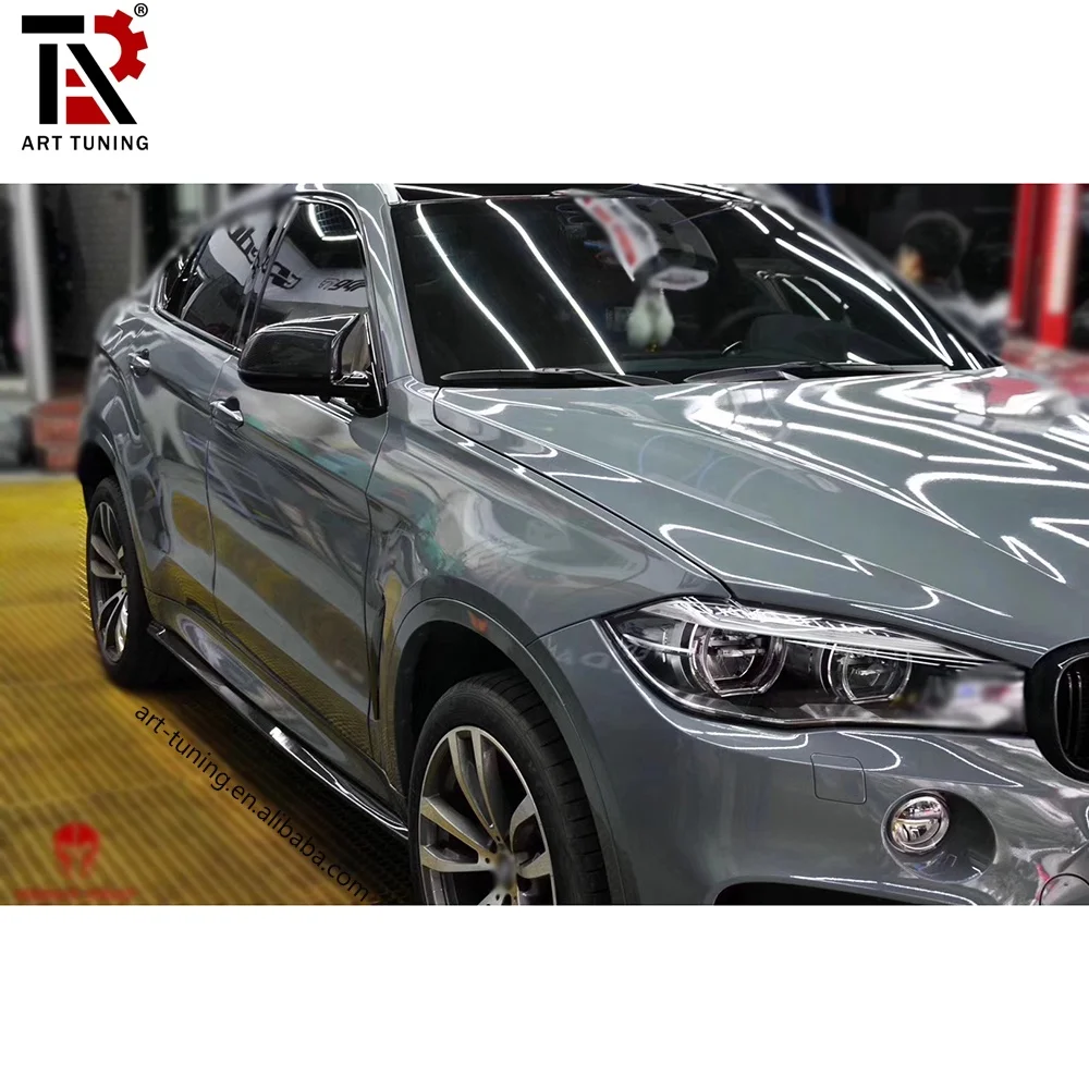 

Real Carbon Fiber Car Side Skirt For BMW X6 F16