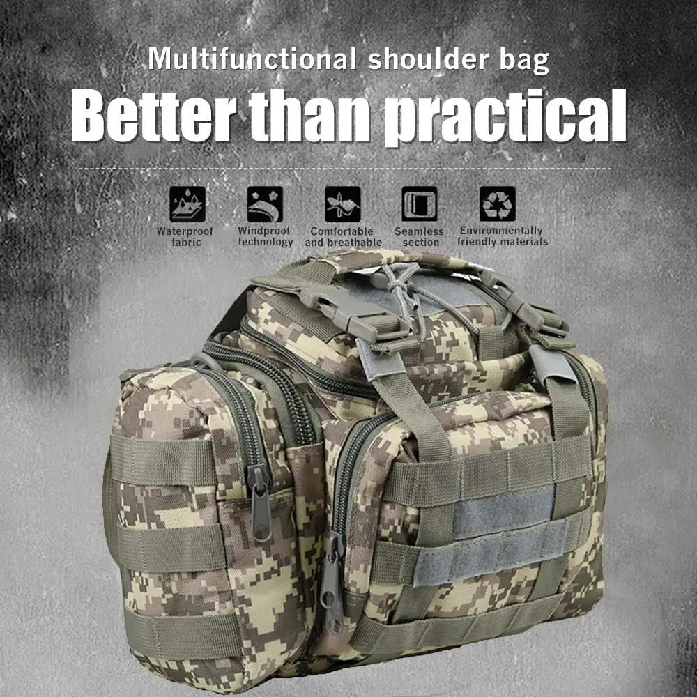 Ткань Оксфорд 600D 15L Сумка для кемпинга сумка через плечо нагрудная