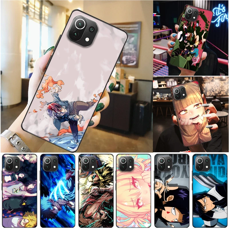 

My Hero Academia Tomura Boku Bakugou Katsuki Todoroki Shouto Dabi Shigaraki Phone Case For Xiaomi 11 Lite Pro Ultra Carcasa
