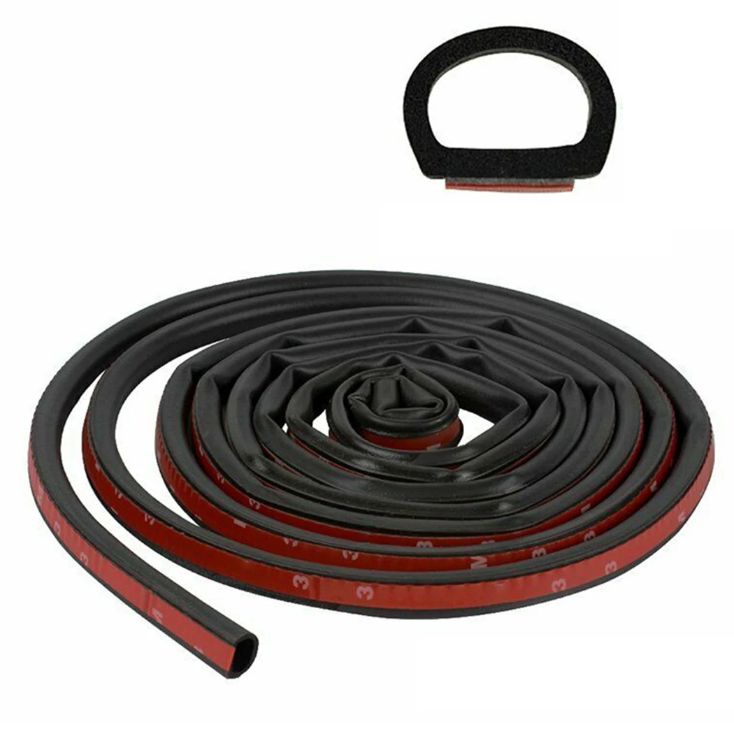 D 4 м резиновая уплотнительная лента для изоляции двери автомобиля клейкая