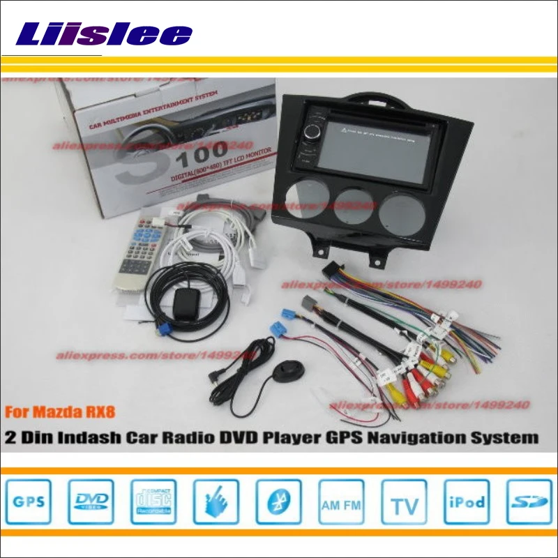 Автомагнитола для Mazda RX8 RX 8 2009 2012 стерео CD DVD плеер GPS навигатор навигация HD