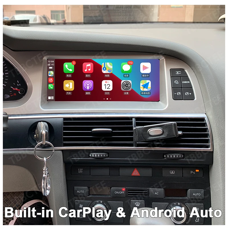 

Android 10 Car DVD Player For Audi A6 C6 Q7 4L 2005~2015 MMI Basic Unit Navigation Auto Radio Multimedia IPS