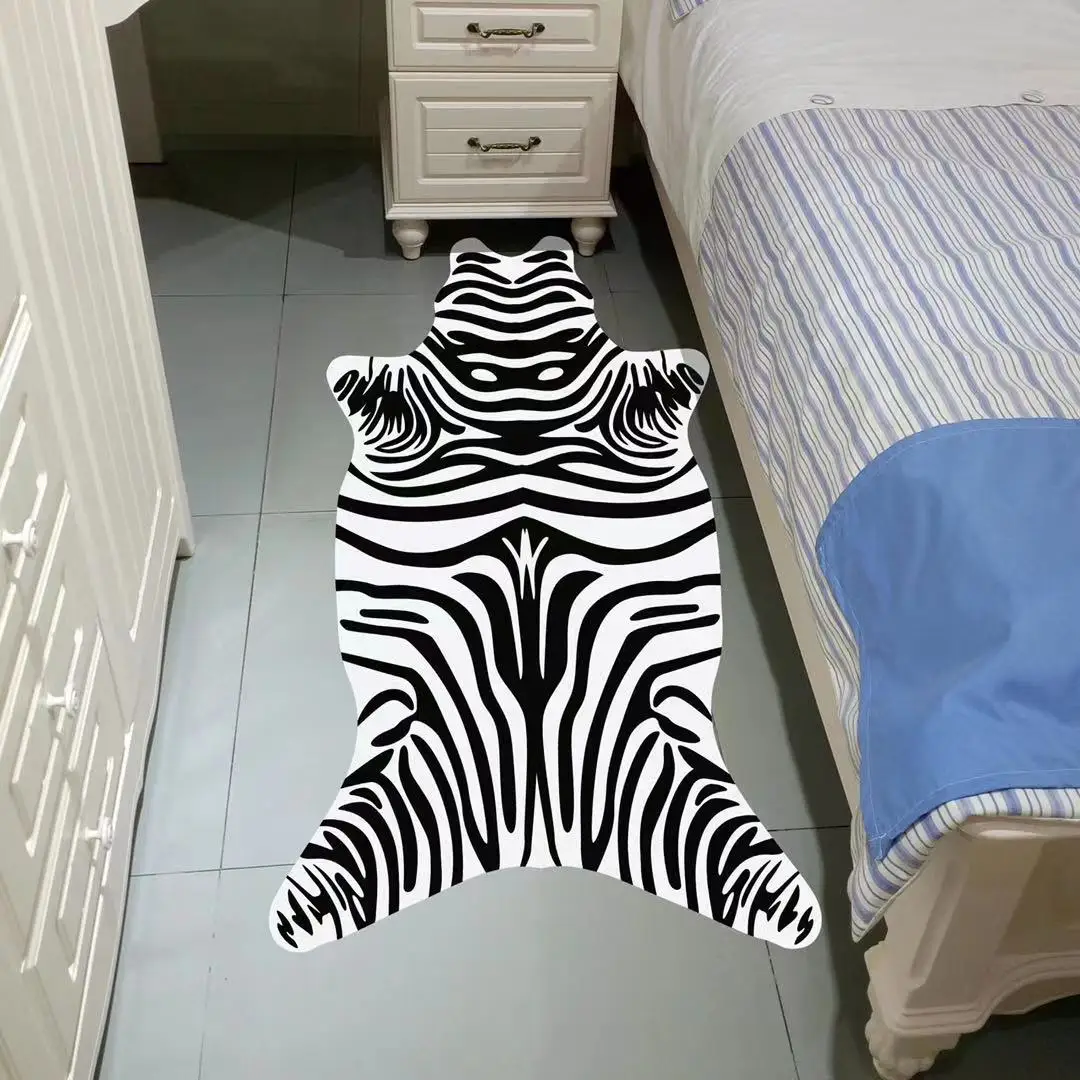 

Living Room Cartoon Decorative Rug Bedroom Bedside Personality Pattern Decorative Household Carpet Non-Slip Carpet