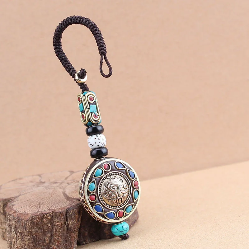 Тибетский Кулон Будда брелок Om Ohm буддийская мантра знак йога кулон для