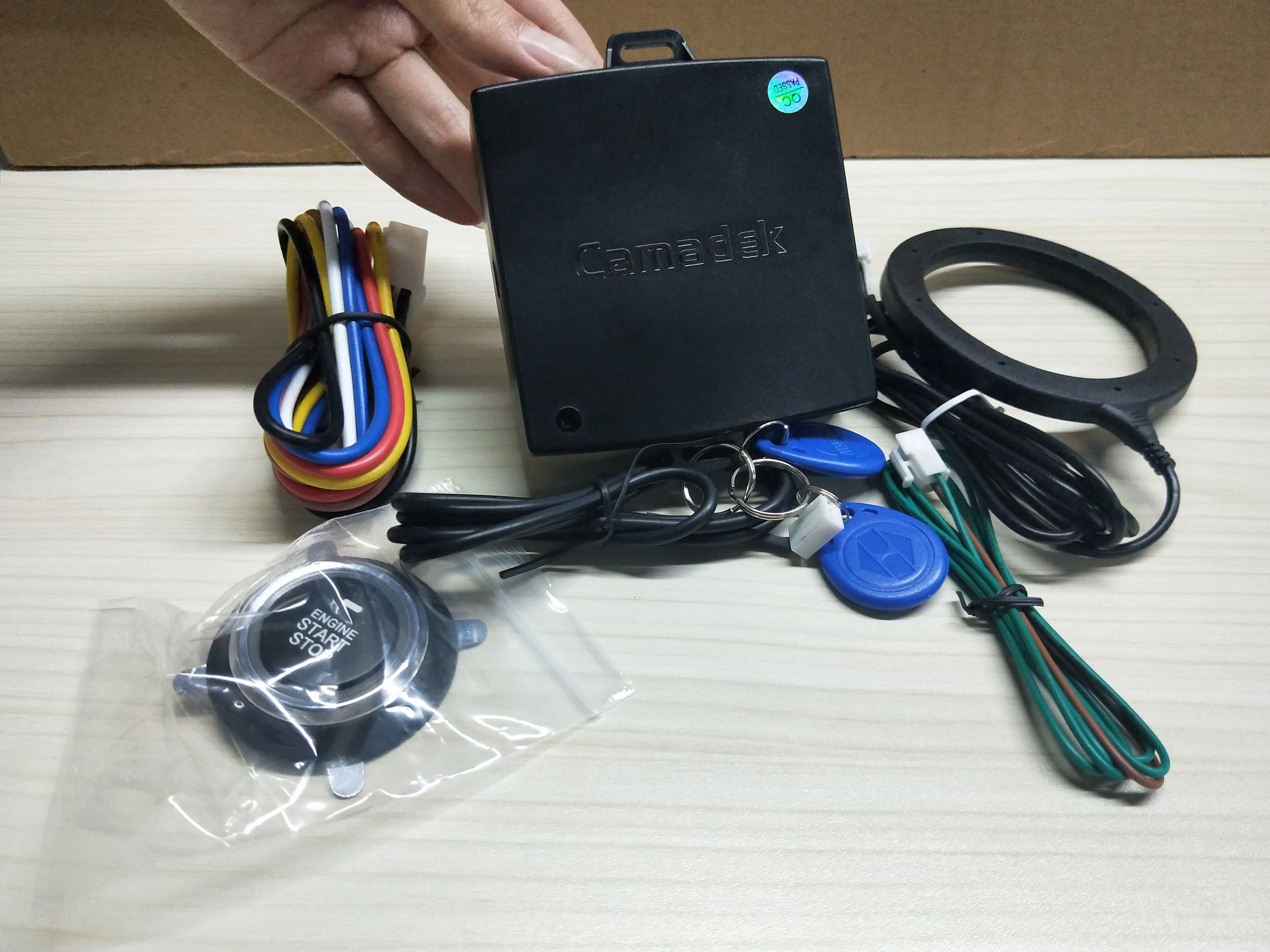 Camadek 12V Универсальный мотоцикл с напоминанием вибрацией противоугонное