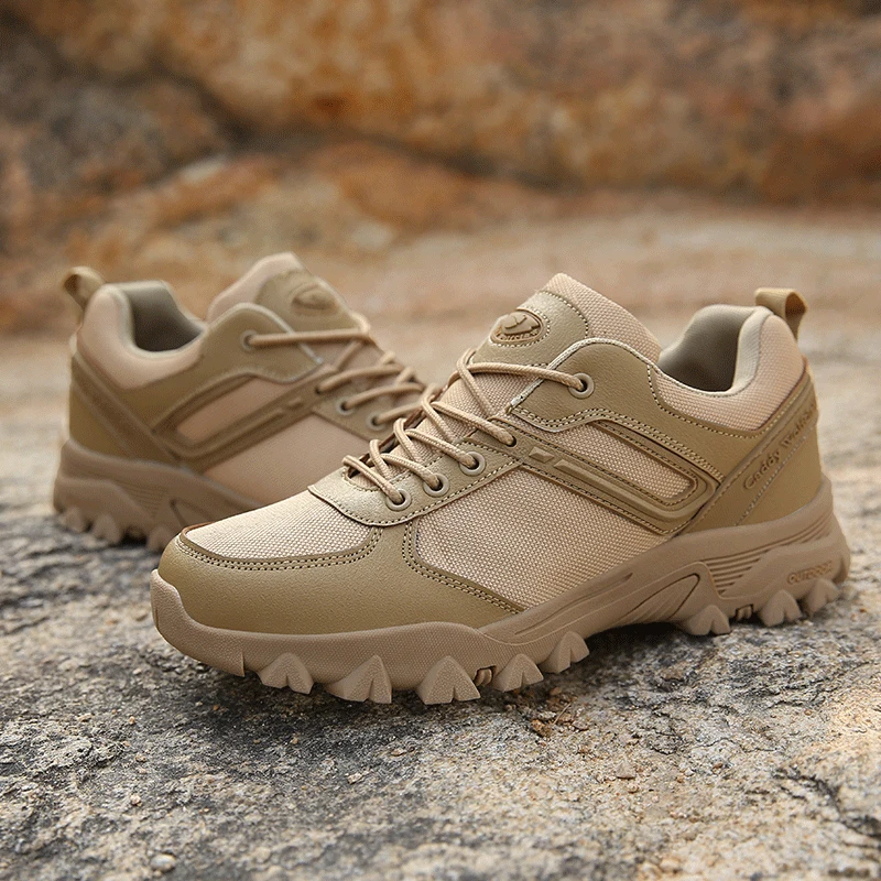 

Men's Hiking Shoes Breathable Outdoor Hunting Shoes Men Sport Trekking Walking Mens Tactical Sneakers Mountain Climbing Boots