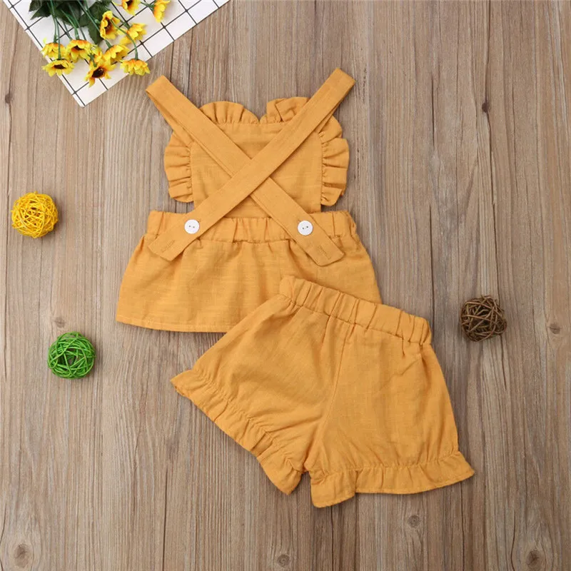 2020 летняя одежда для новорожденных девочек майка без рукавов с буквенным принтом