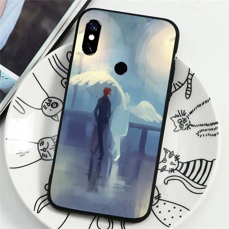 

Good Omen British TV series Phone Case For Xiaomi Redmi note 7 8 9 t k30 max3 9 s 10 pro lite